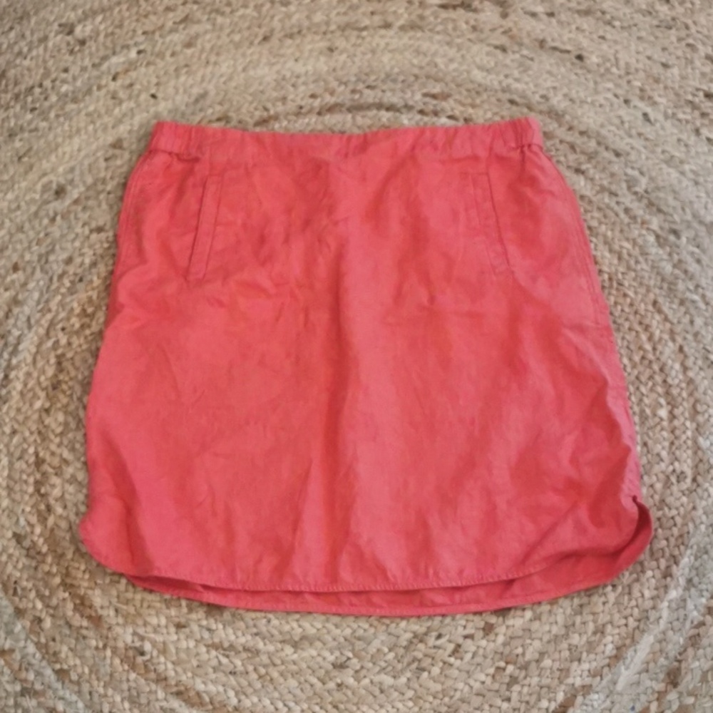 Part 2 Copenhagen linen blend bohovibes skirt with pockets. Size 44